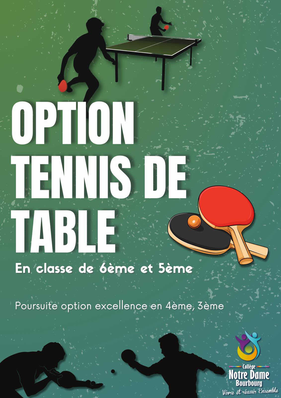 Tennis de table